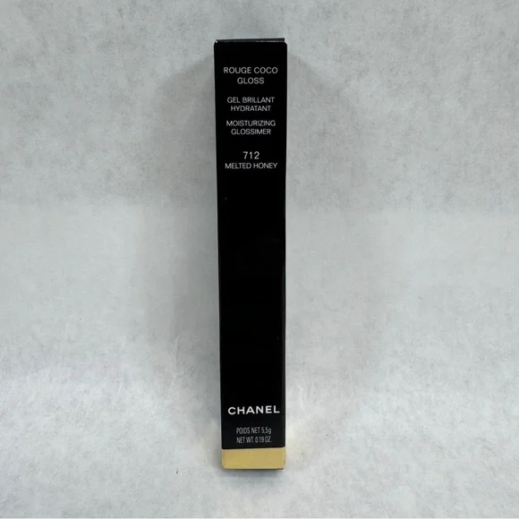 CHANEL Rouge Coco Gloss Moisturizing Glossimer - Melted Honey 712 - Picture 4 of 14
